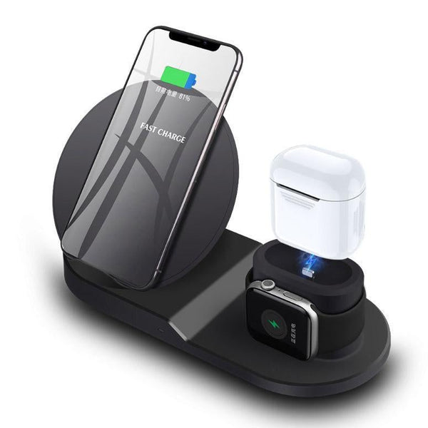 3-in-1 Wireless Charging Station for Apple Devices | Cathy's Designs