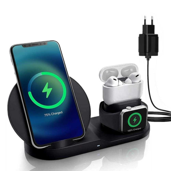 3-in-1 Wireless Charging Station for Apple Devices | Cathy's Designs