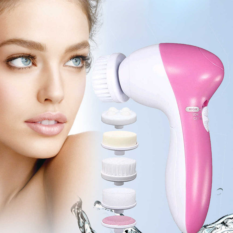 5 in 1 Electric Pore Cleansing Brush | Cathy's Designs