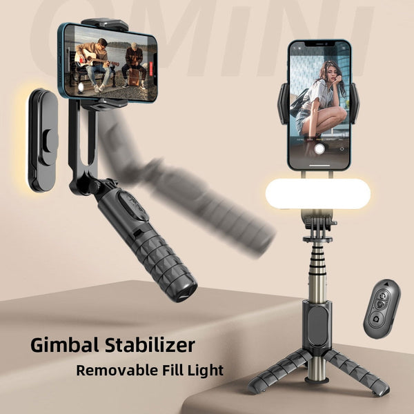 Handheld Gimbal Stabilizer with Remote & Light | Cathy's Designs