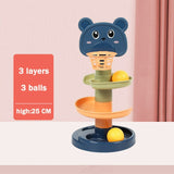 Baby Toys Rolling Ball Pile Tower | Cathy's Designs