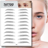 4D Waterproof Fake Eyebrow Tattoo Sticker | Cathy's Designs