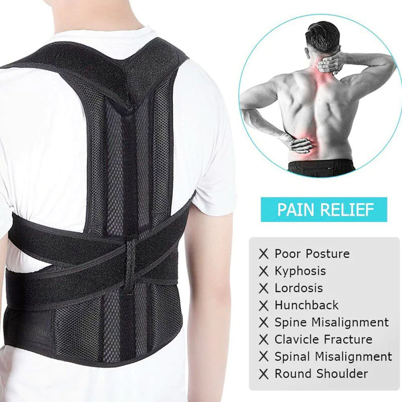 Adjustable Posture Corrector Shoulder Brace Belt | Cathy's Designs