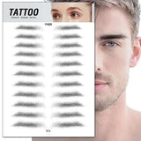 4D Waterproof Fake Eyebrow Tattoo Sticker | Cathy's Designs