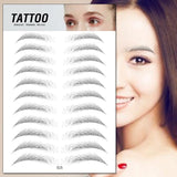 4D Waterproof Fake Eyebrow Tattoo Sticker | Cathy's Designs