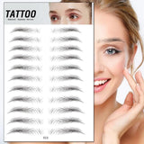 4D Waterproof Fake Eyebrow Tattoo Sticker | Cathy's Designs