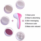 5 in 1 Electric Pore Cleansing Brush | Cathy's Designs