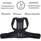 Adjustable Posture Corrector Shoulder Brace Belt | Cathy's Designs